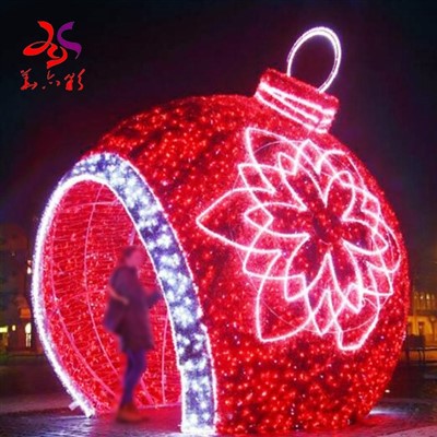 クリスマスの屋外の装飾のためのカスタマイズされた装飾的な 3d モチーフ ライト